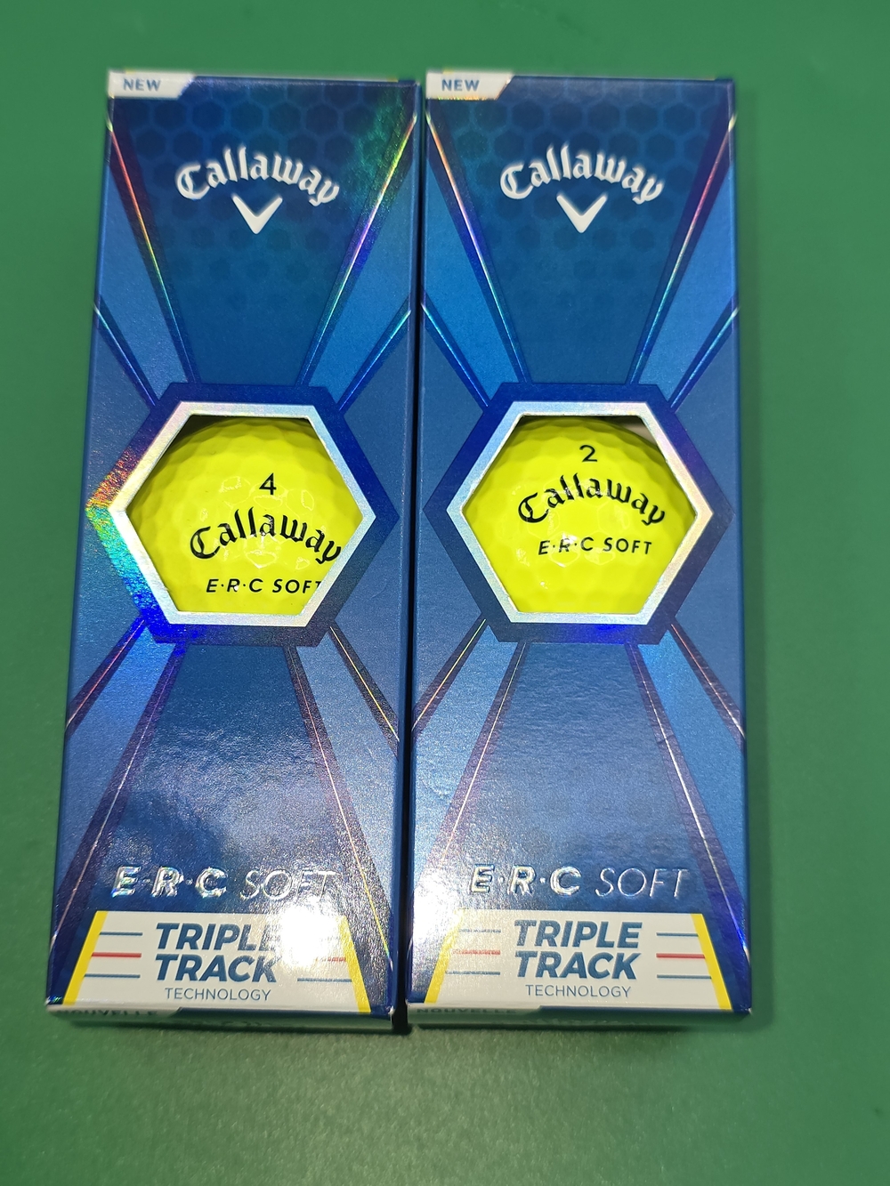 BRAND NEW | 2X THREE-PACKS CALLAWAY E·R·C SOFT